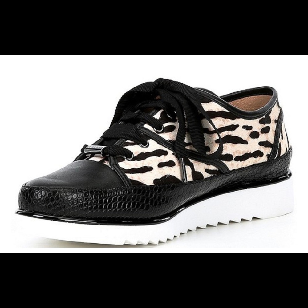 Donald Pliner Leopard Print Sneakers